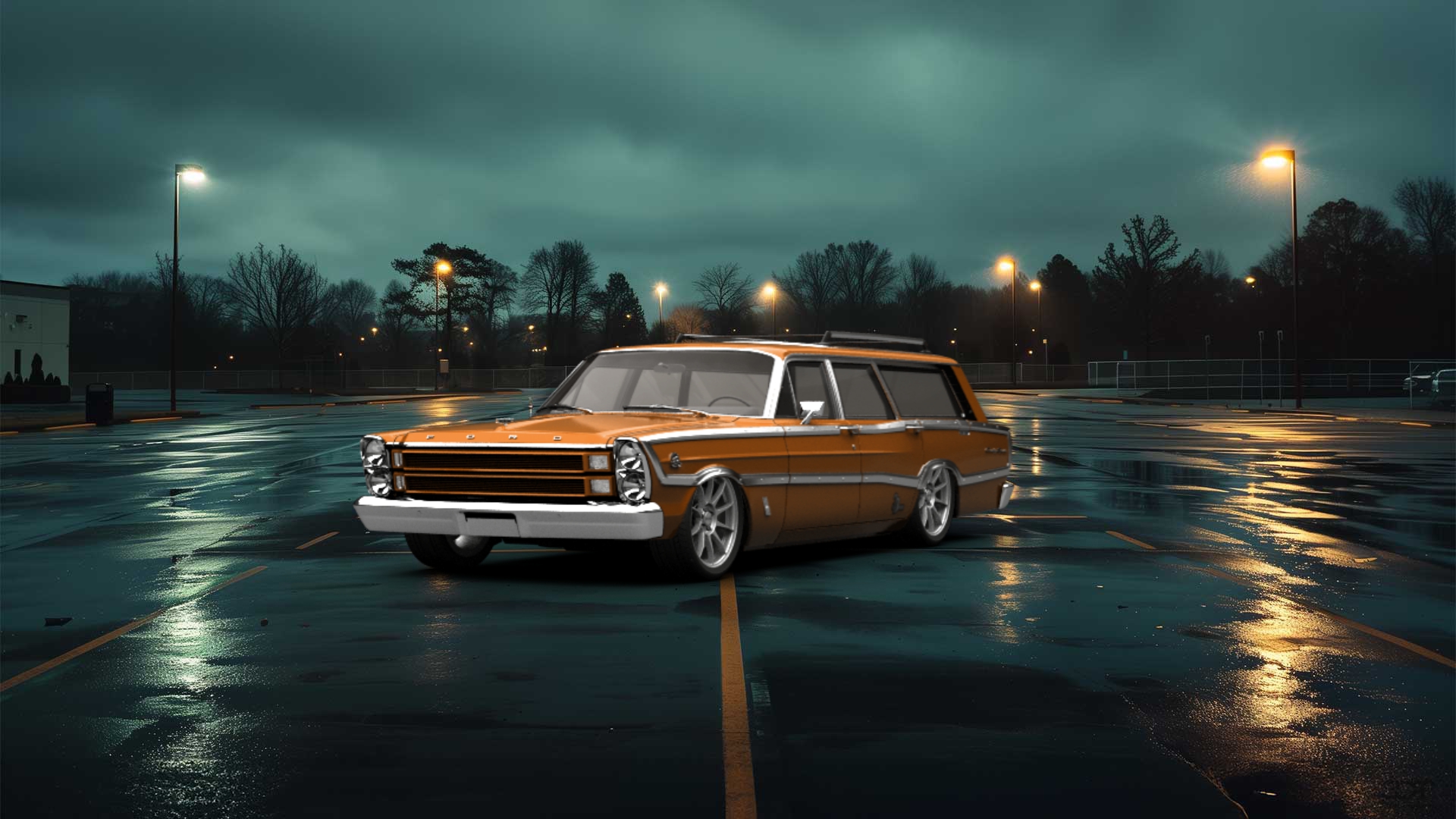 Ford Country Squire Wagon 1966