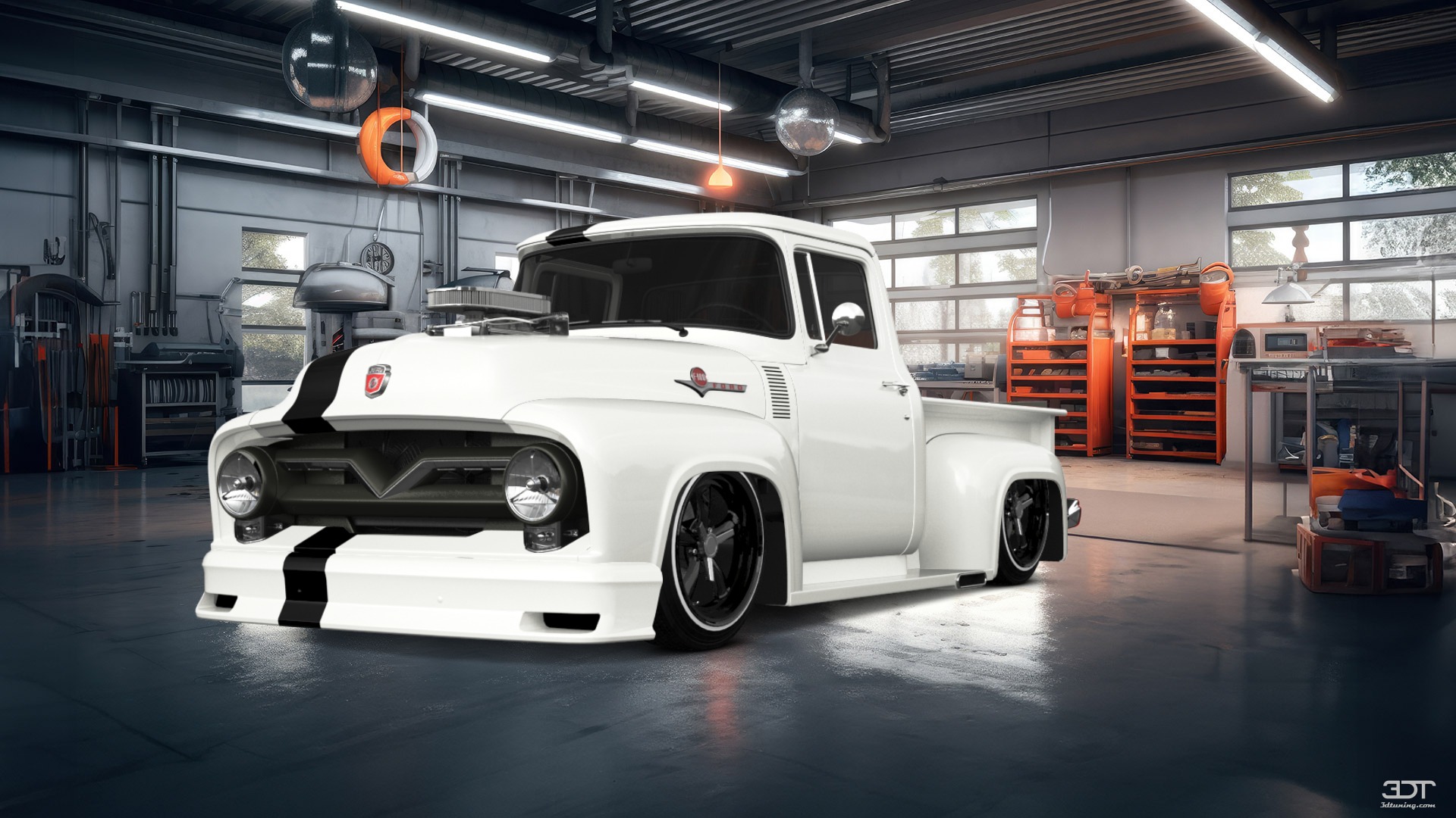 Ford F-100 2 Door truck 1956 Images