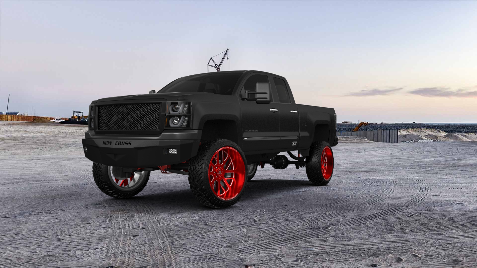 Chevrolet Silverado 1500 6.5 ft box 4 Door pickup truck 2014
