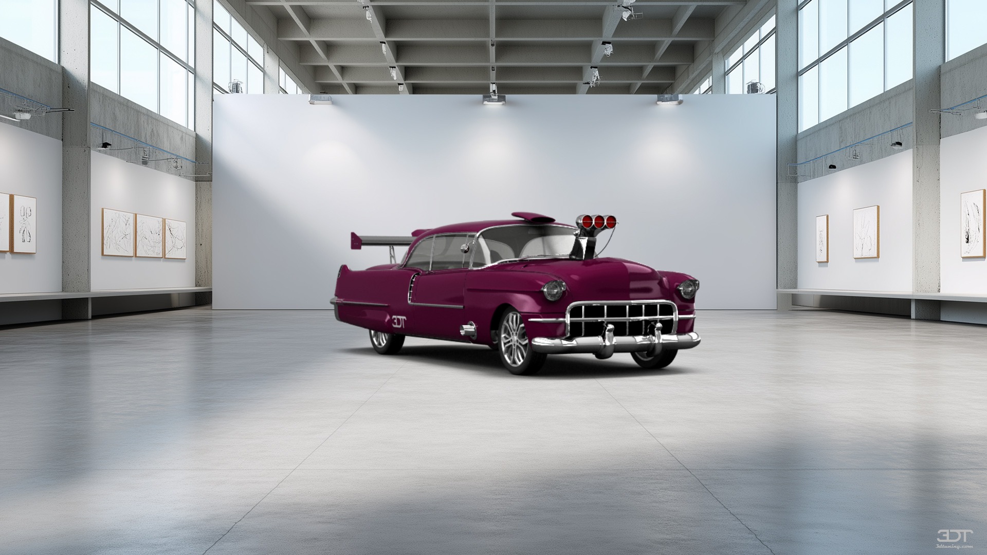 Cadillac De Ville Coupe 1956 tuning