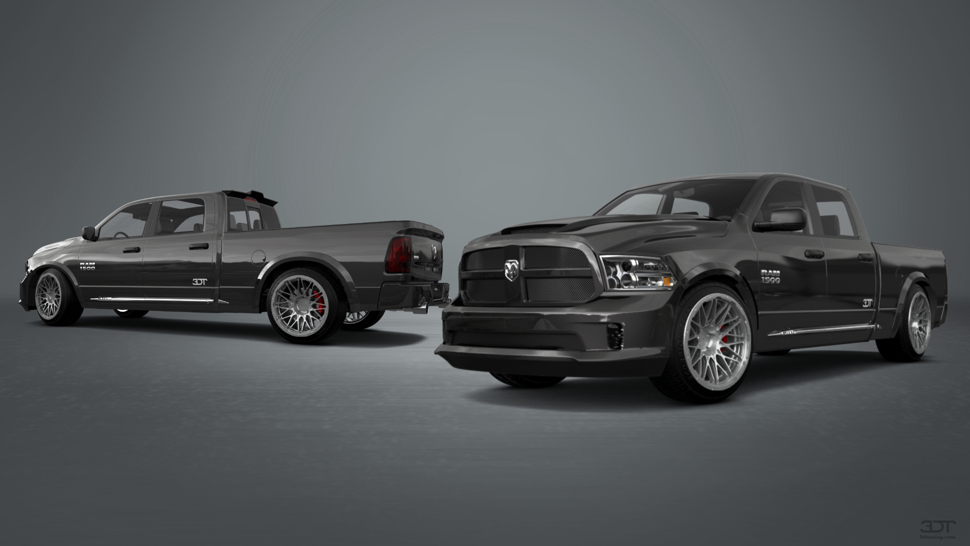 Dodge Ram 1500 6.4 ft box 4 Door pickup truck 2013 tuning