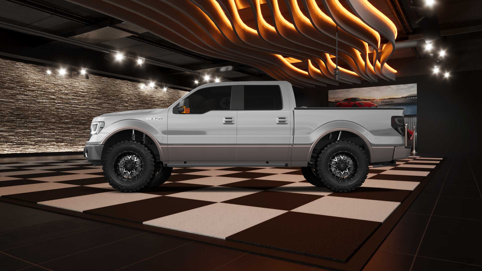 Ford F-150 Crew Cab 4 Door pickup truck 2013