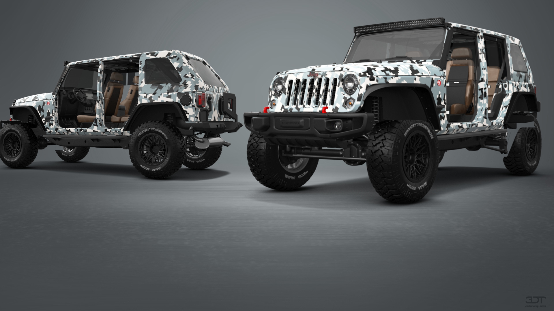 Jeep Wrangler Unlimited JK Rubicon Recon 4 Door SUV 2017 tuning