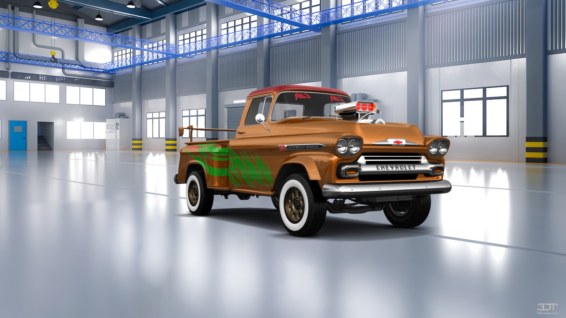 Chevrolet Apache Stepside 2 Door pickup truck 1959