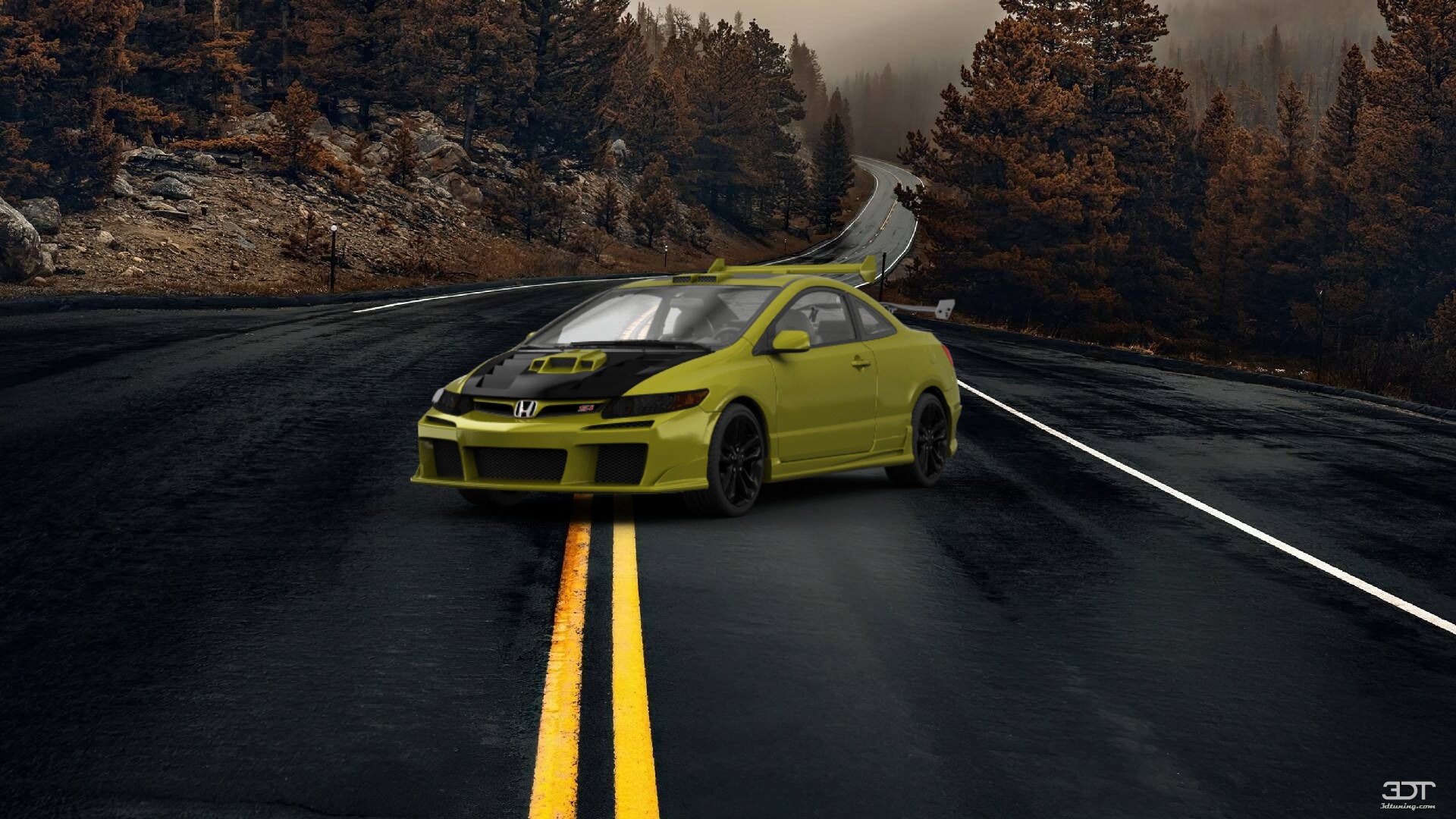 Honda Civic Si Coupe 2006 tuning
