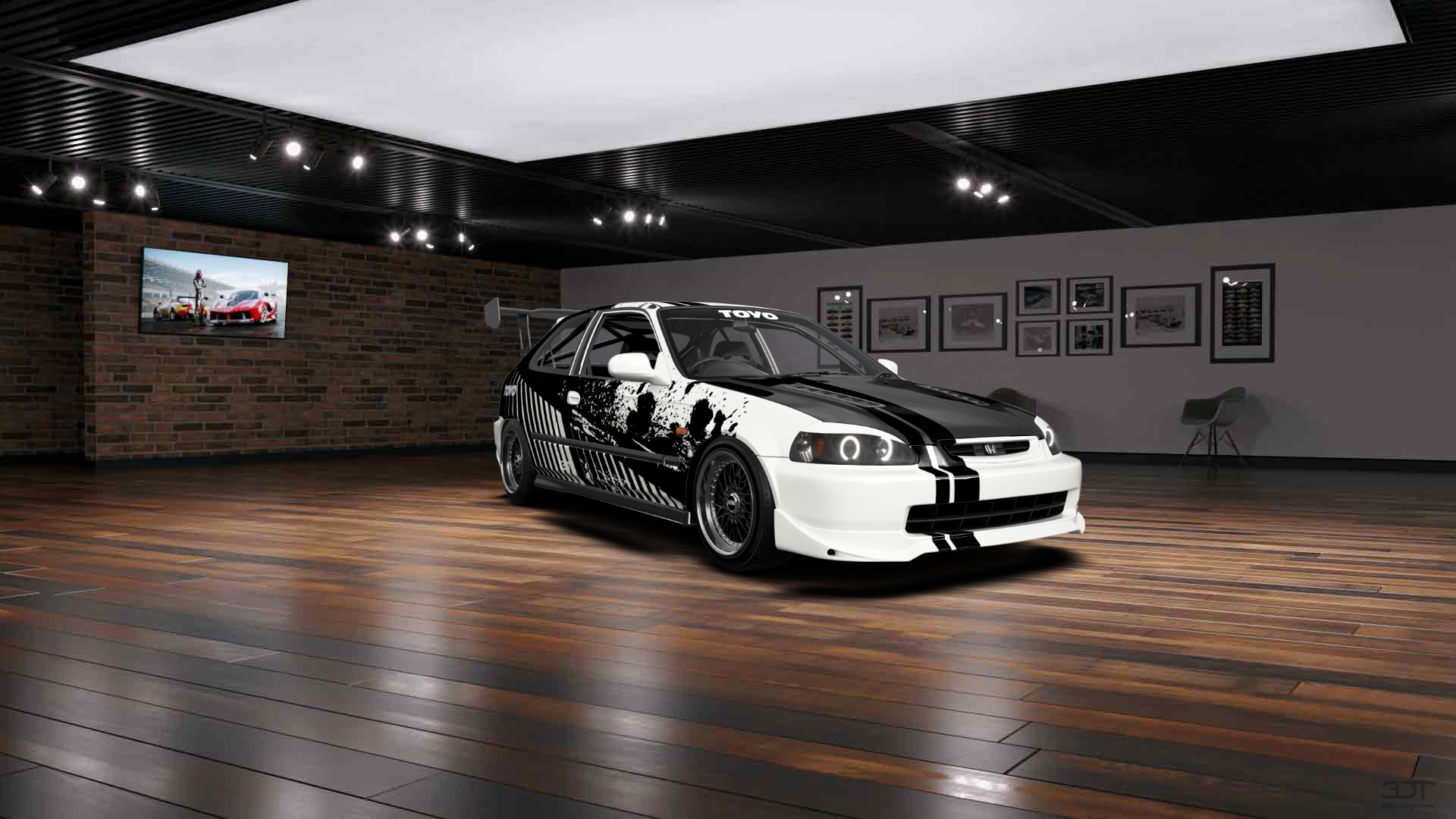 Honda Civic 3 Door Hatchback 1997 tuning