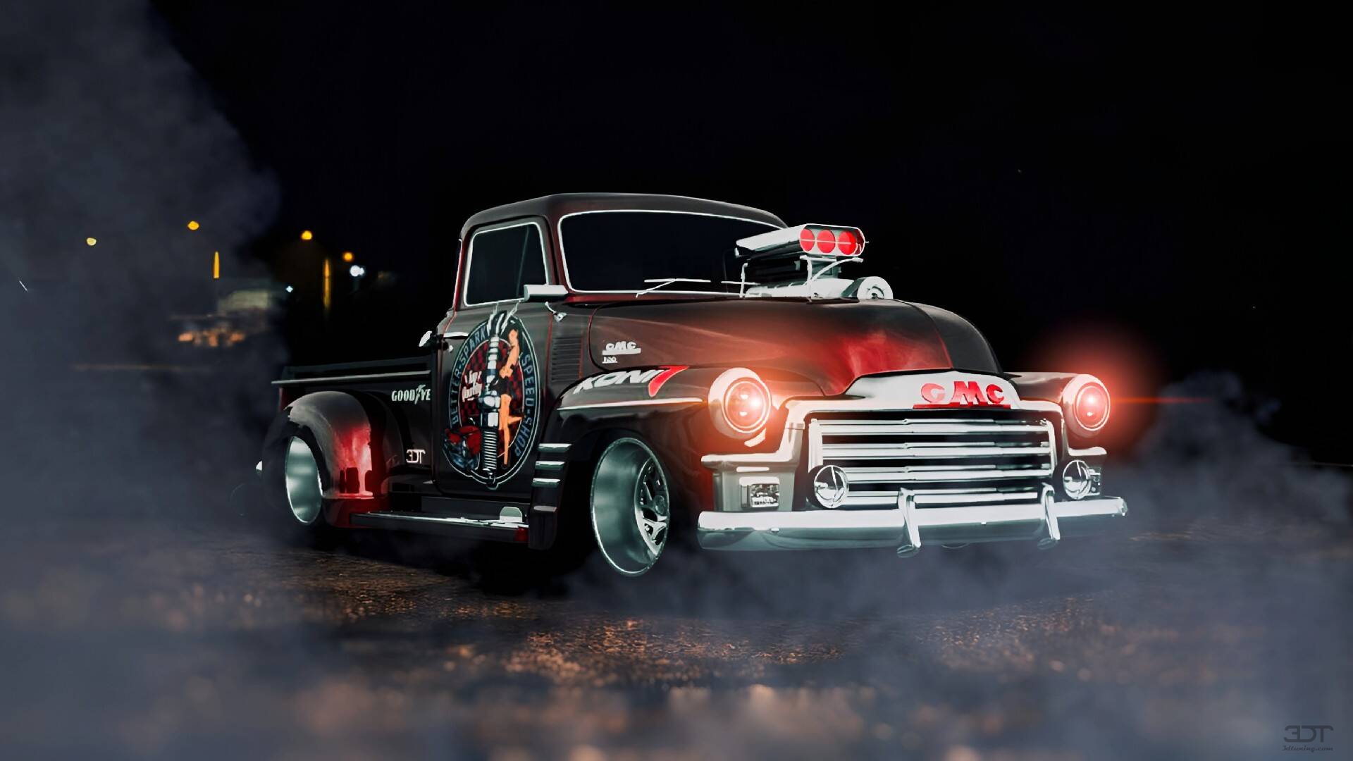 GMC 100 Stepside 2 Door pickup truck 1954