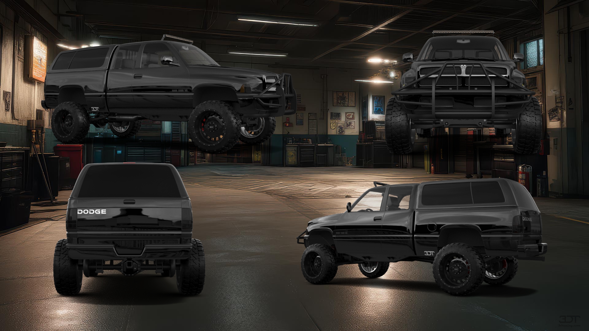 Dodge Ram 1500 Club Cab Pickup Truck 1999 tuning