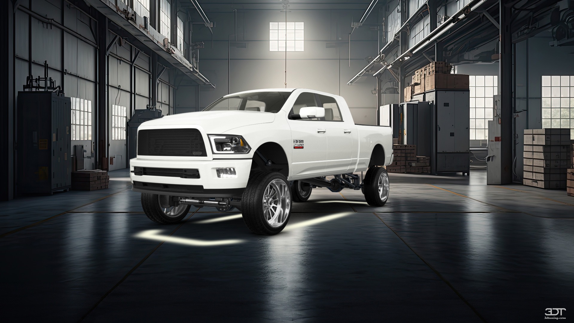 Dodge Ram 2500 Mega Cab 6.4 ft box 4 Door pickup truck 2010 tuning