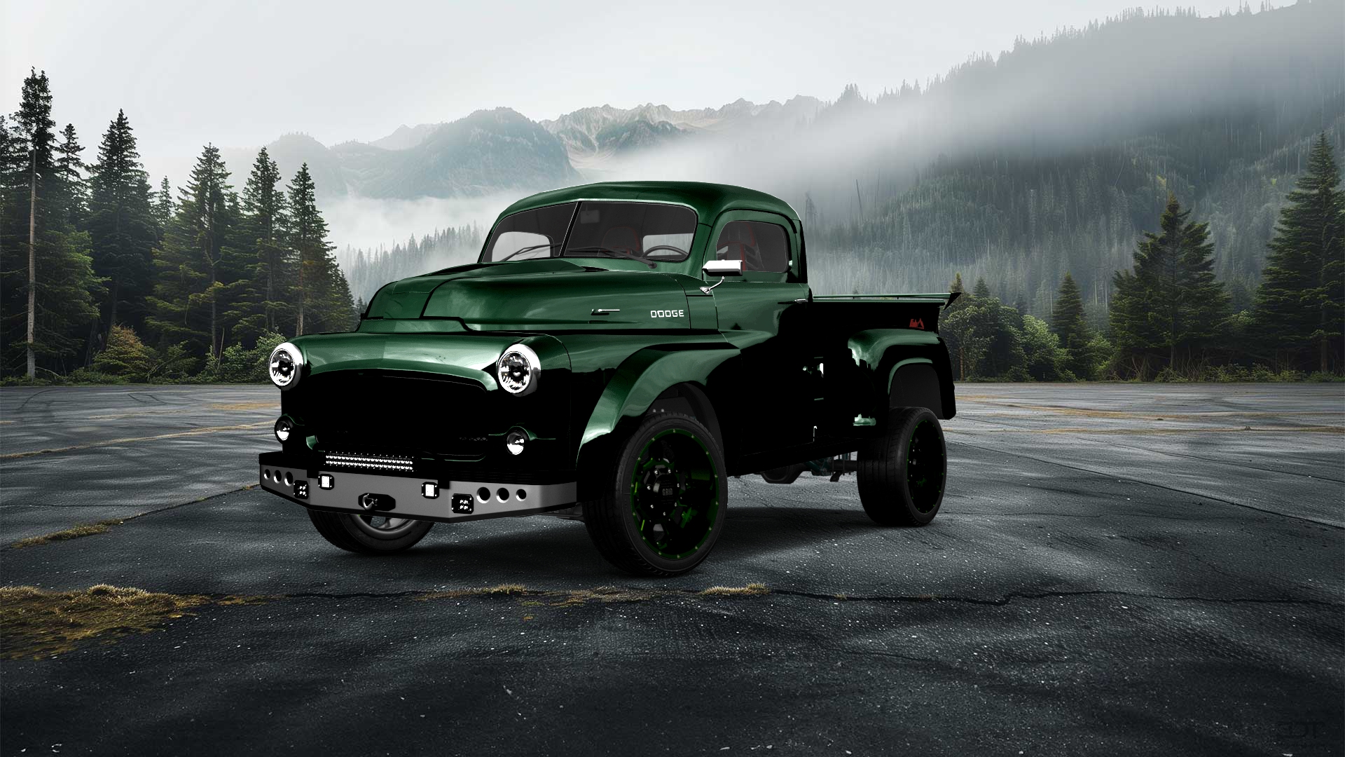 Dodge B Series 2 Door truck 1948 tuning