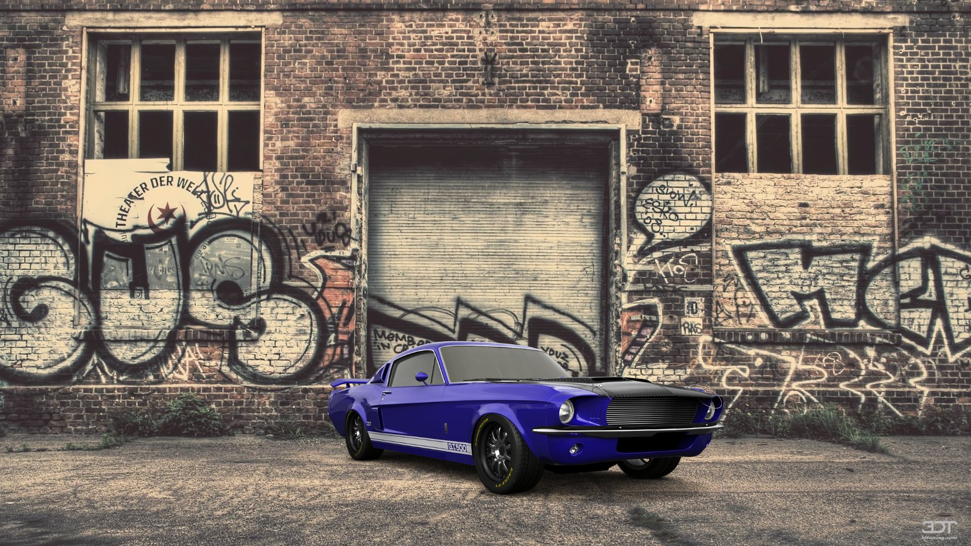 Mustang GT500 2 Door Coupe 1968 Images