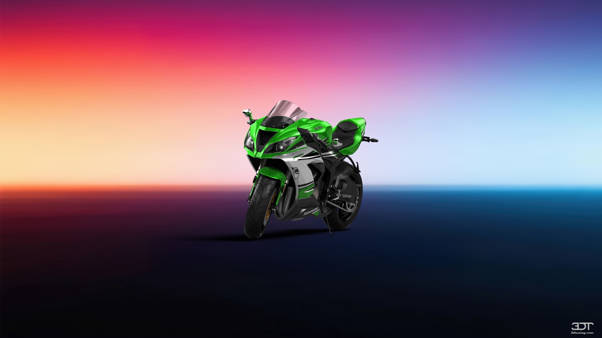 Kawasaki Ninja ZX 6R Sport Bike 2015 tuning