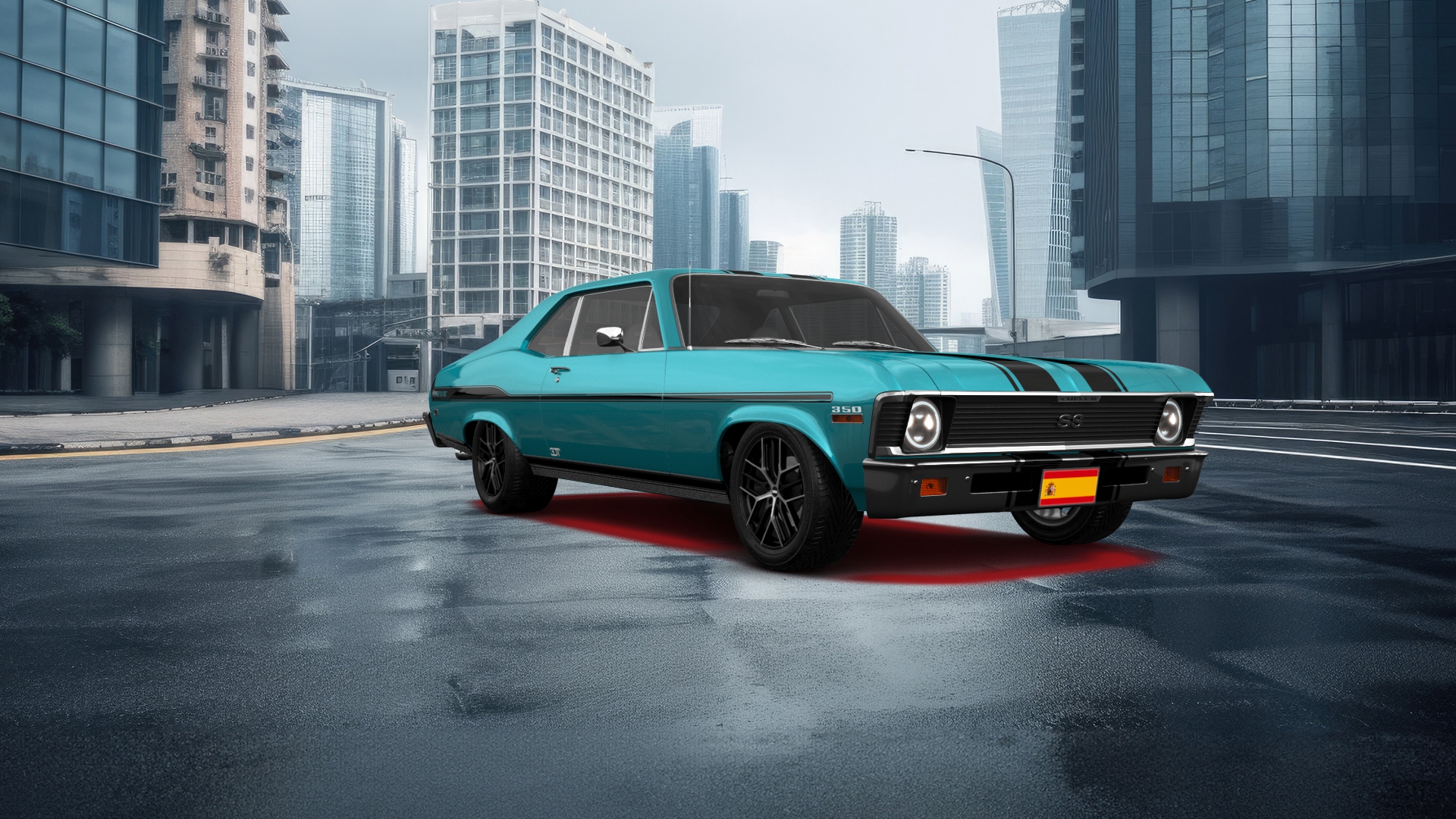 Chevrolet Chevy II Nova 2 Door Coupe 1968