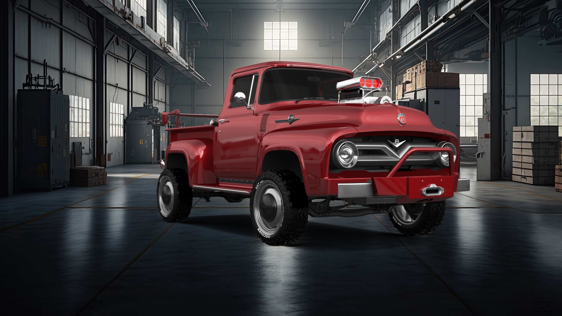 Ford F-100 2 Door truck 1956