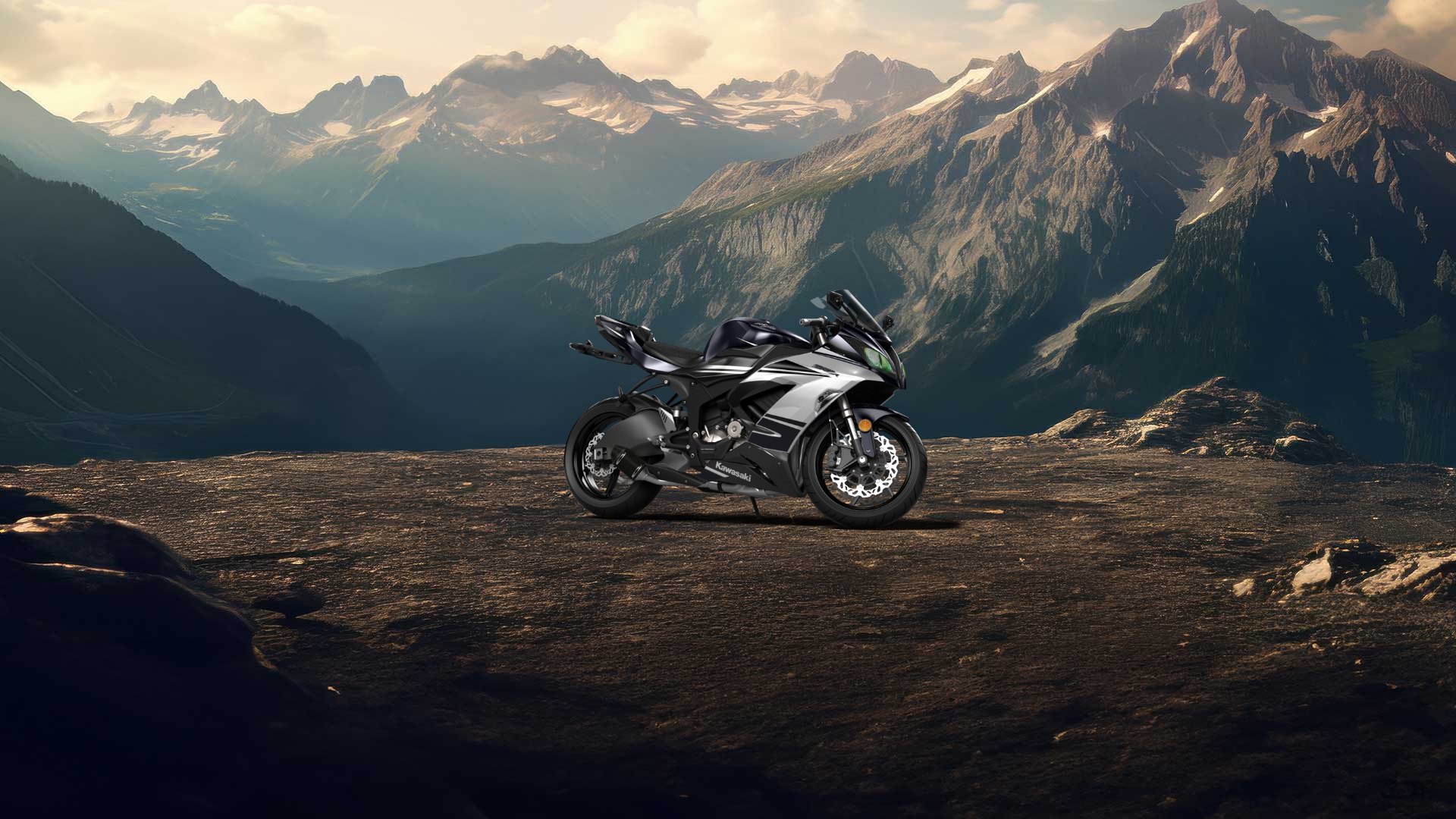 Kawasaki Ninja ZX 6R Sport Bike 2015