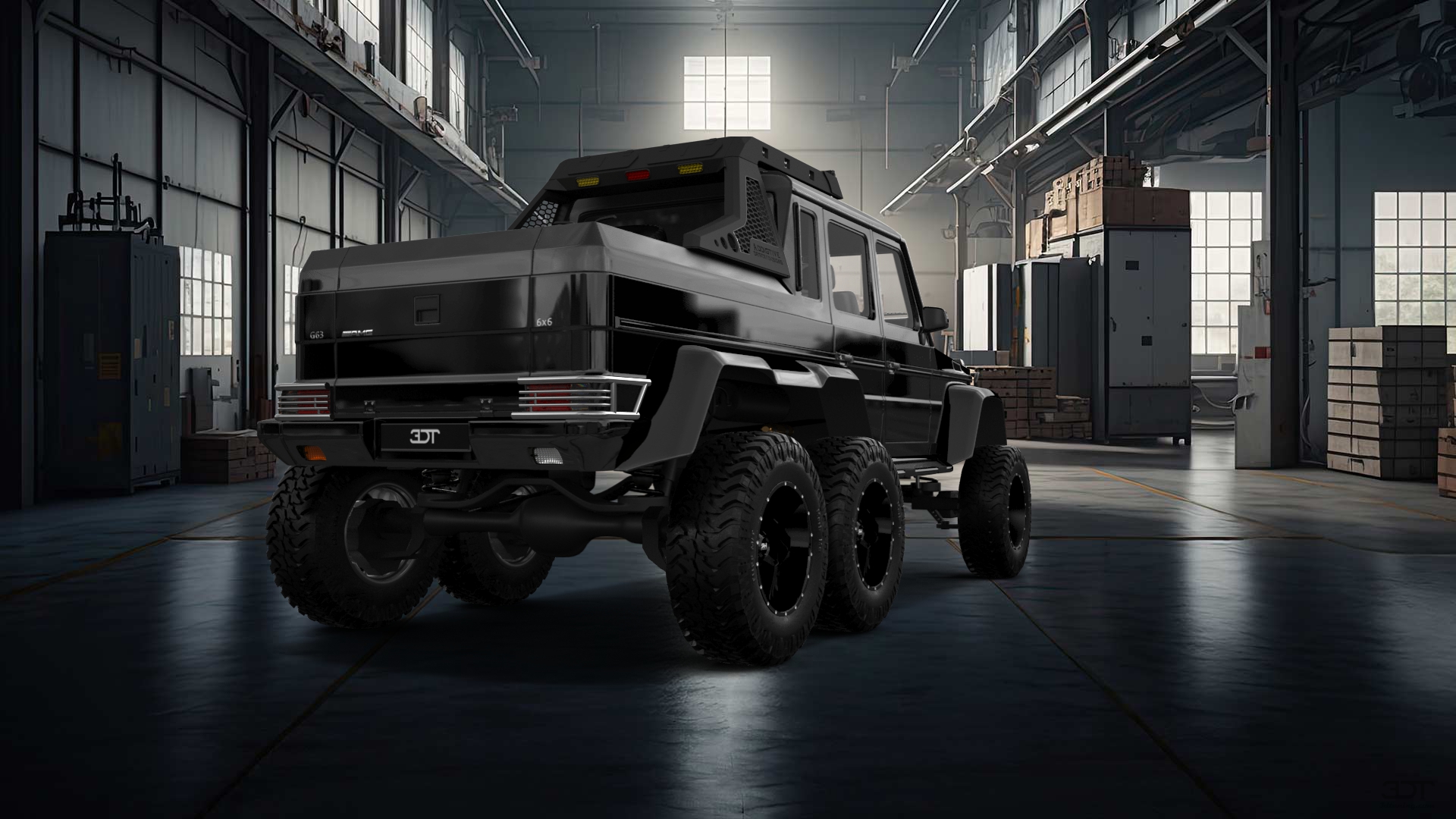 Mercedes G 63 AMG 6x6 4 Door pickup truck 2013