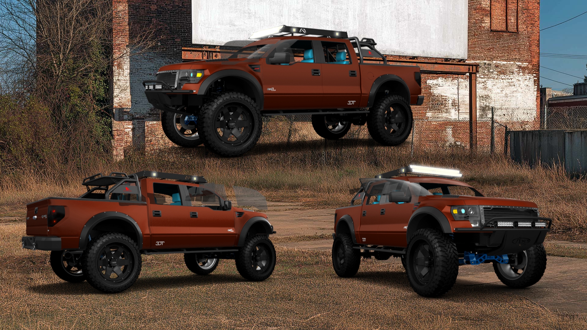 Ford F-150 SVT Raptor 4 Door pickup truck 2013 tuning
