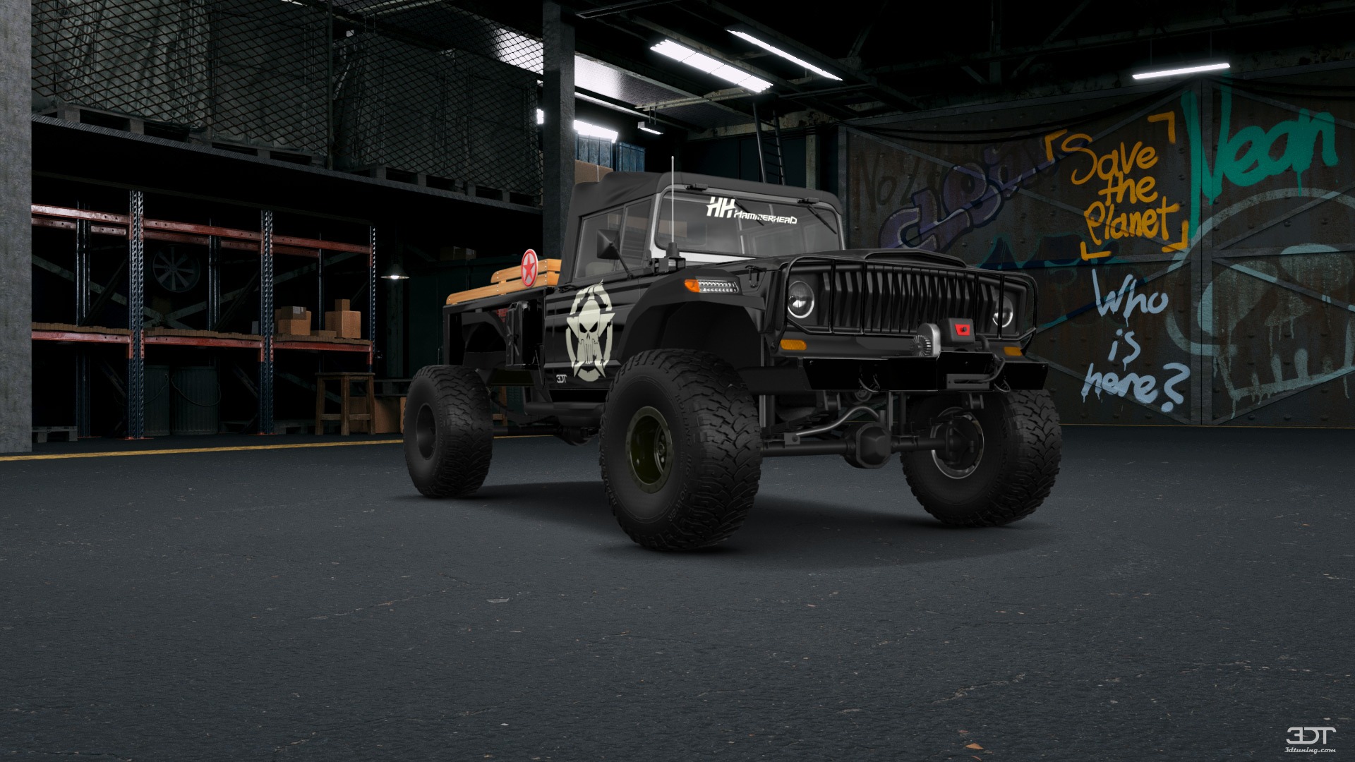 Jeep Kaiser M715 2 Door pickup truck 1968 tuning