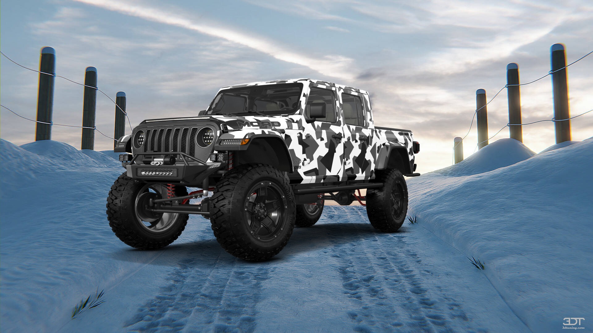 Tuning Jeep Gladiator JT Pickup Truck 2020