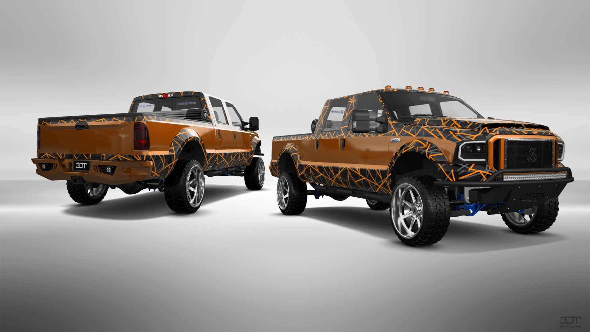 Ford F-250 Crew Cab 4 Door pickup truck 1999 tuning