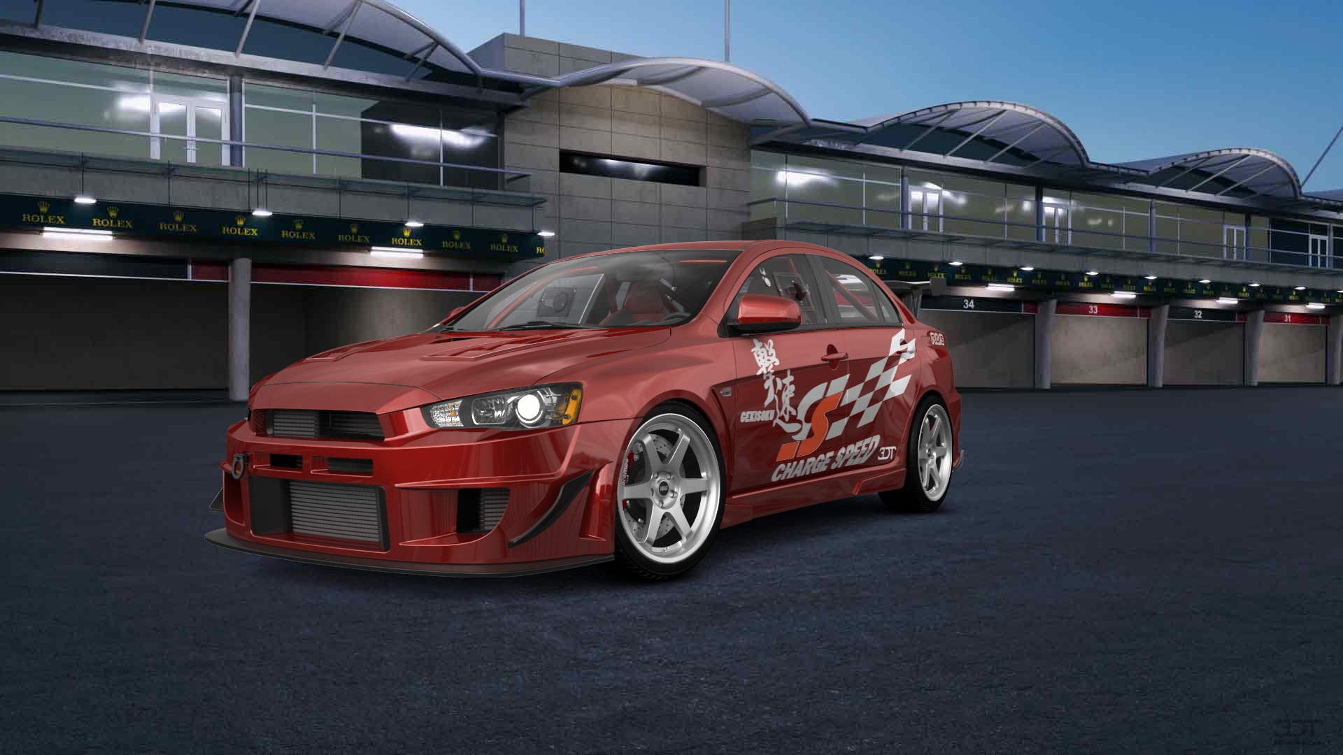 Mitsubishi Lancer Evolution X Sedan 2008