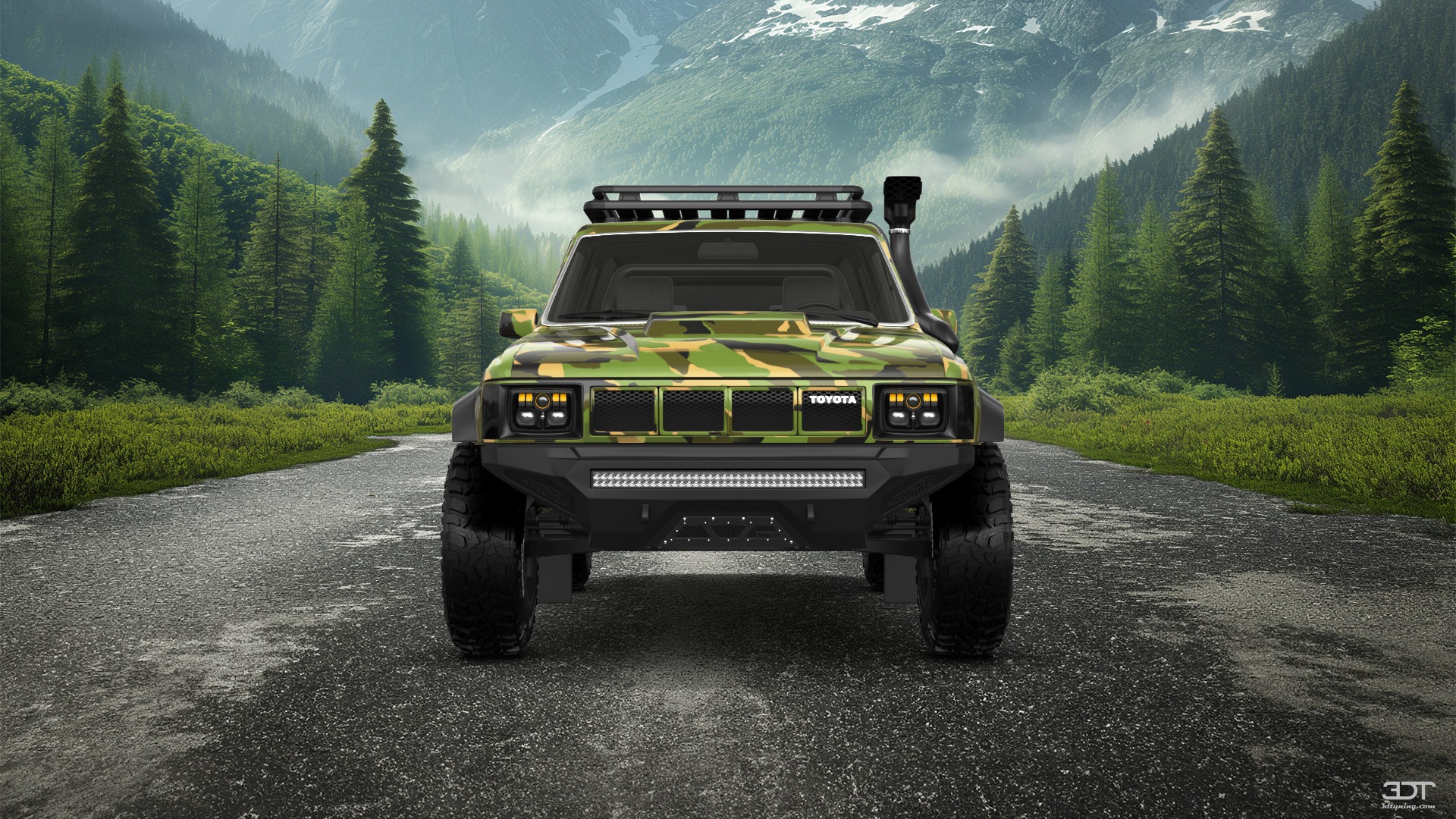 Toyota 4Runner 3 Door SUV 1984