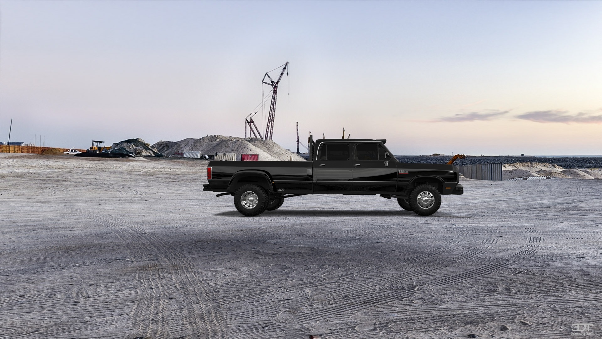 Dodge Ram 350 4 Door pickup truck 1991