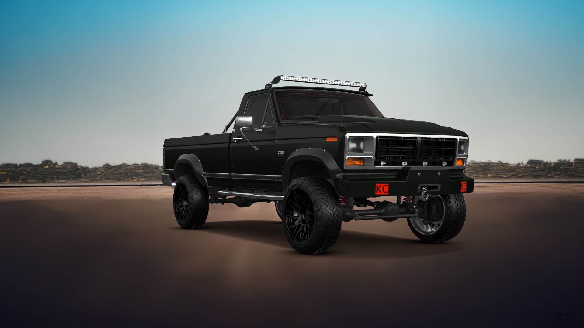 Ford F-150 2 Door pickup truck 1986
