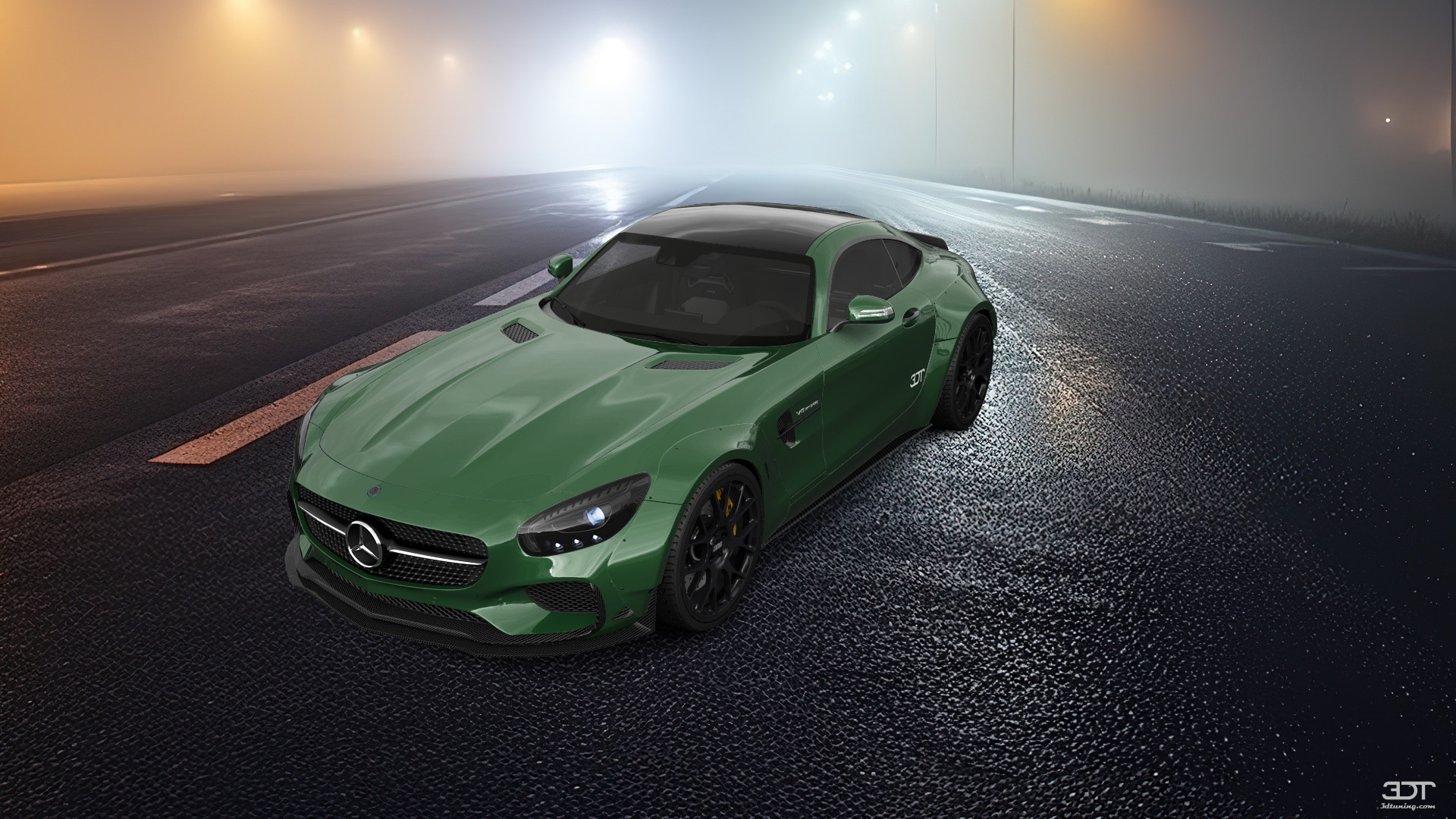 Mercedes AMG GT 2 door fastback coupe 2016
