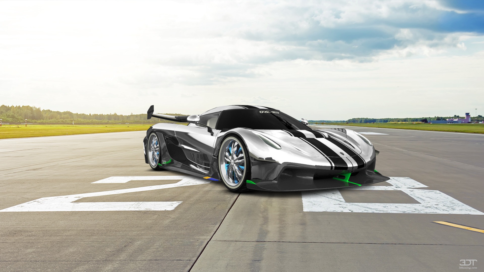 Koenigsegg Jesko 2 door targa top 2020 tuning