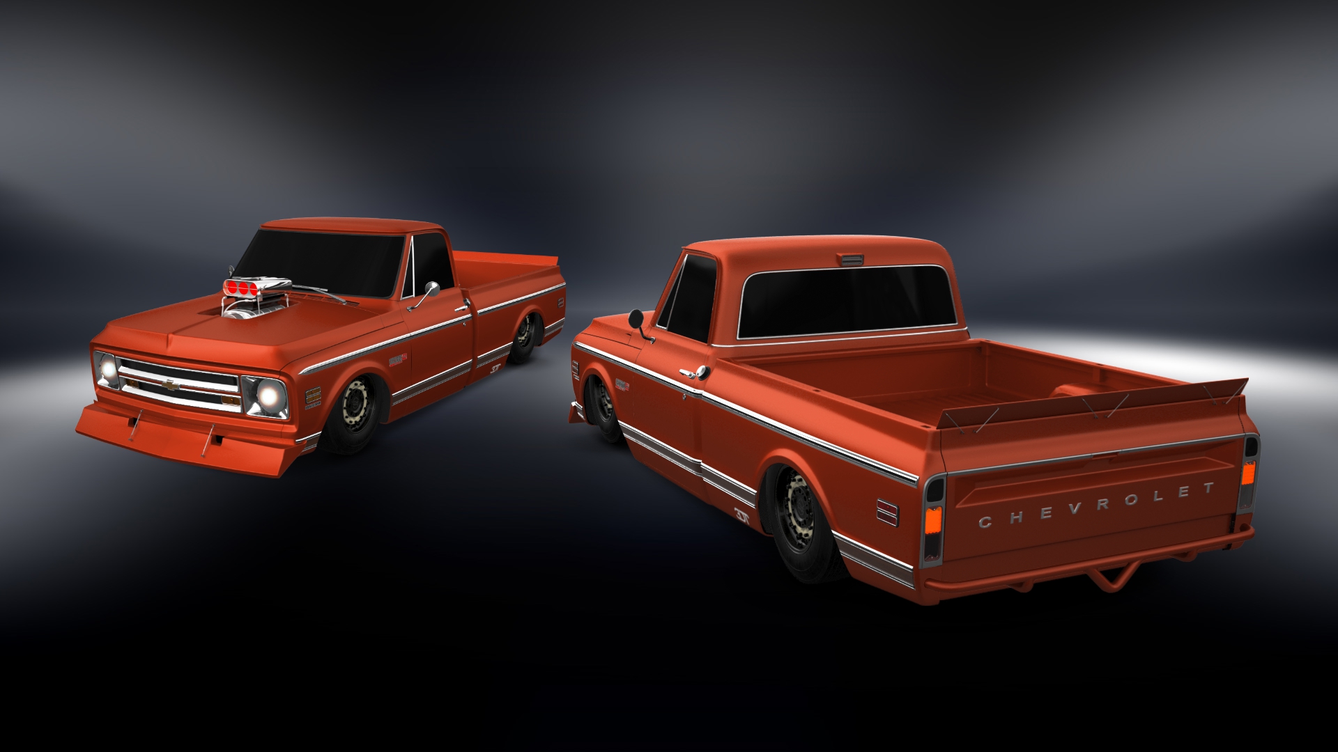 Chevrolet C-10 Cheyenne 2 Door pickup truck 1967 tuning