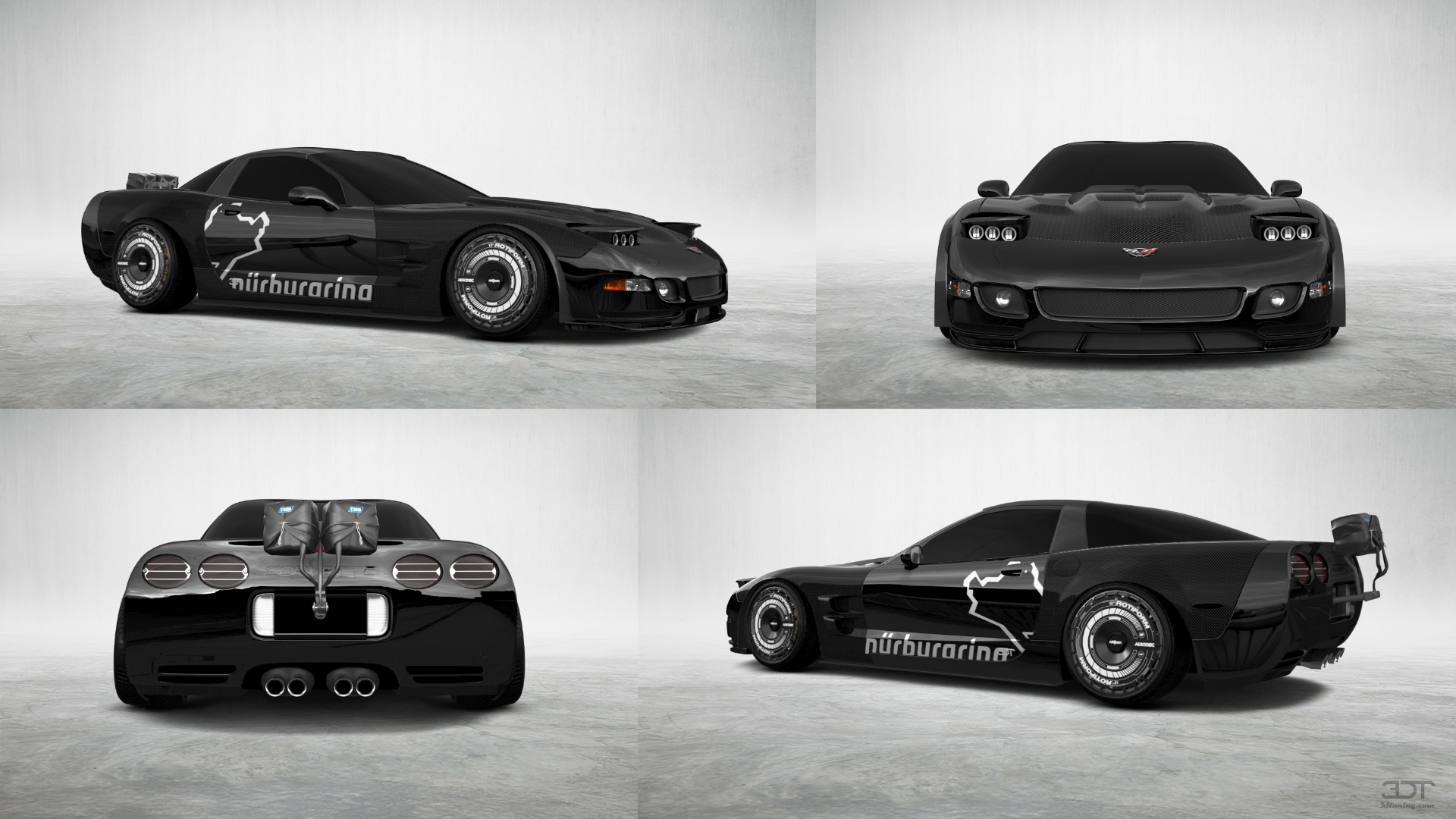 Chevrolet Corvette C5 Fastback 2 Door Coupe 1997 tuning