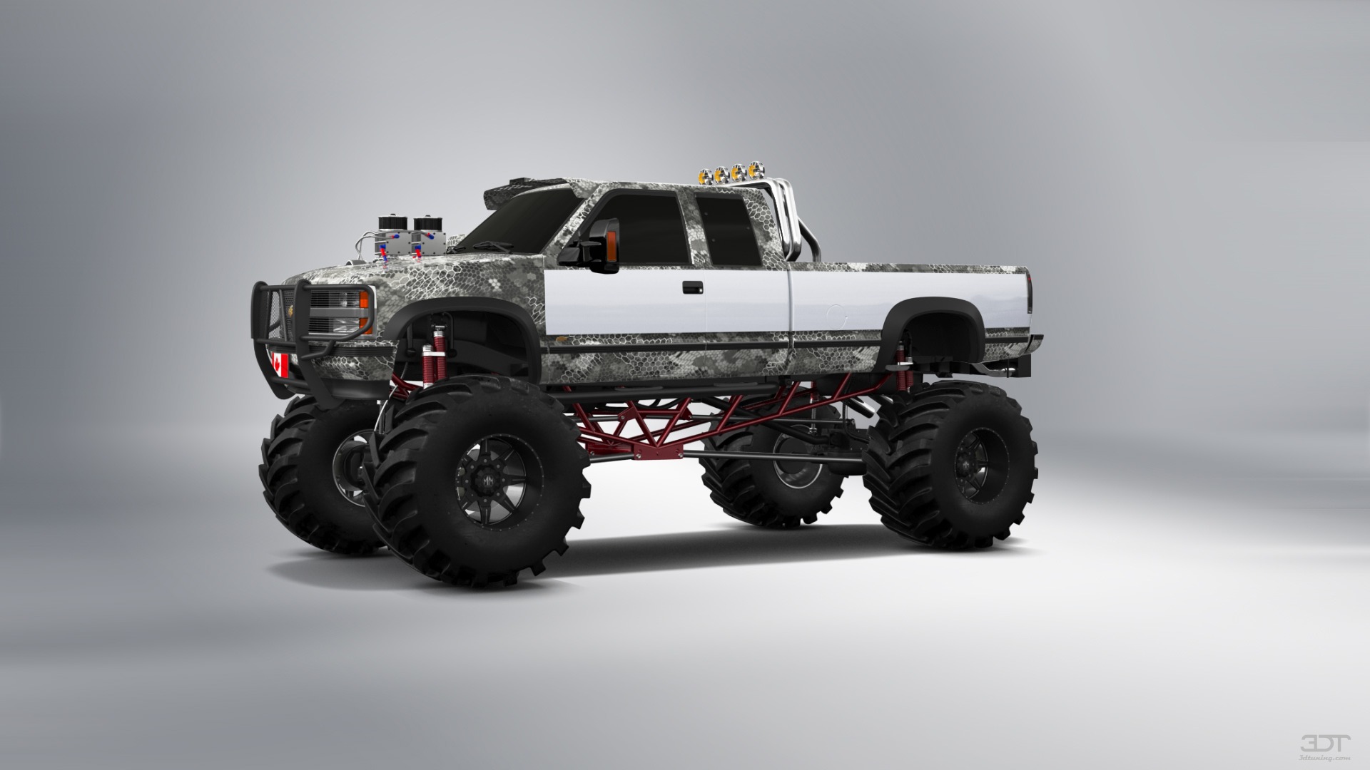 Chevrolet K3500 Extended Cab Pickup Truck 1988