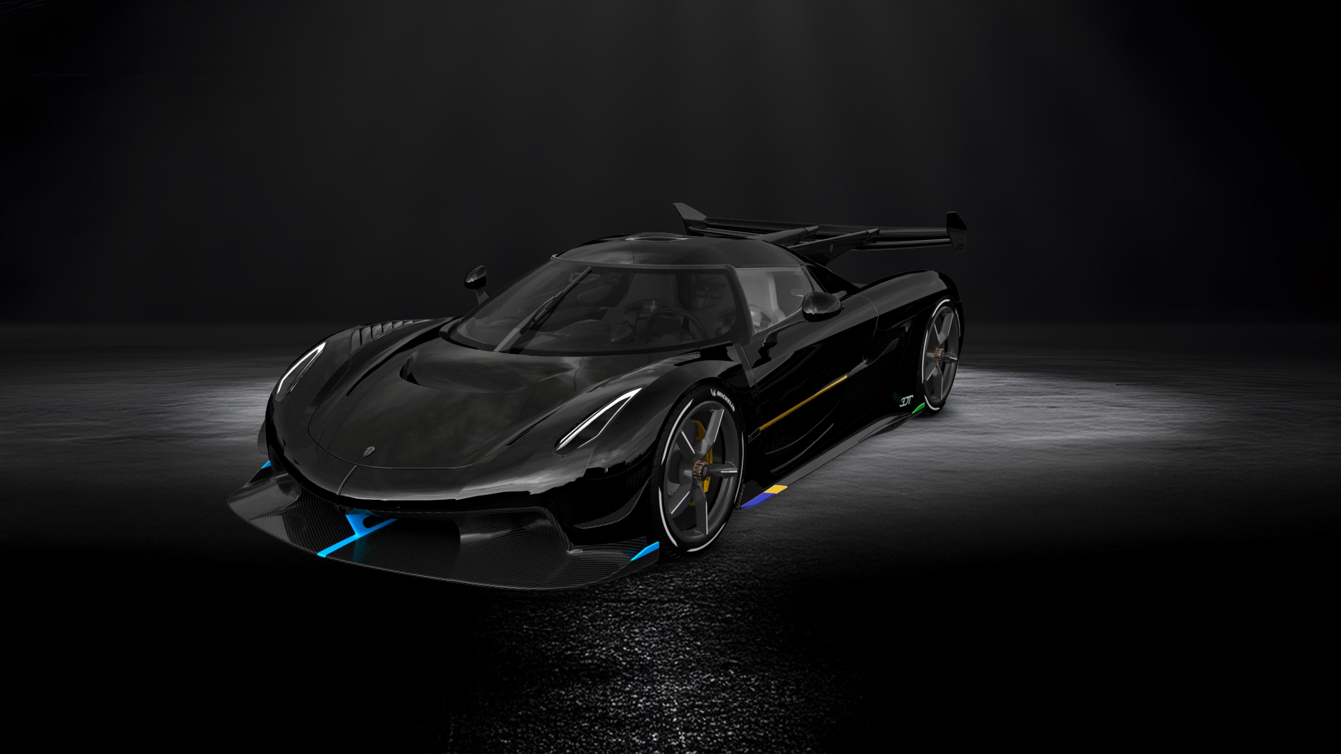Koenigsegg Jesko 2 door targa top 2020