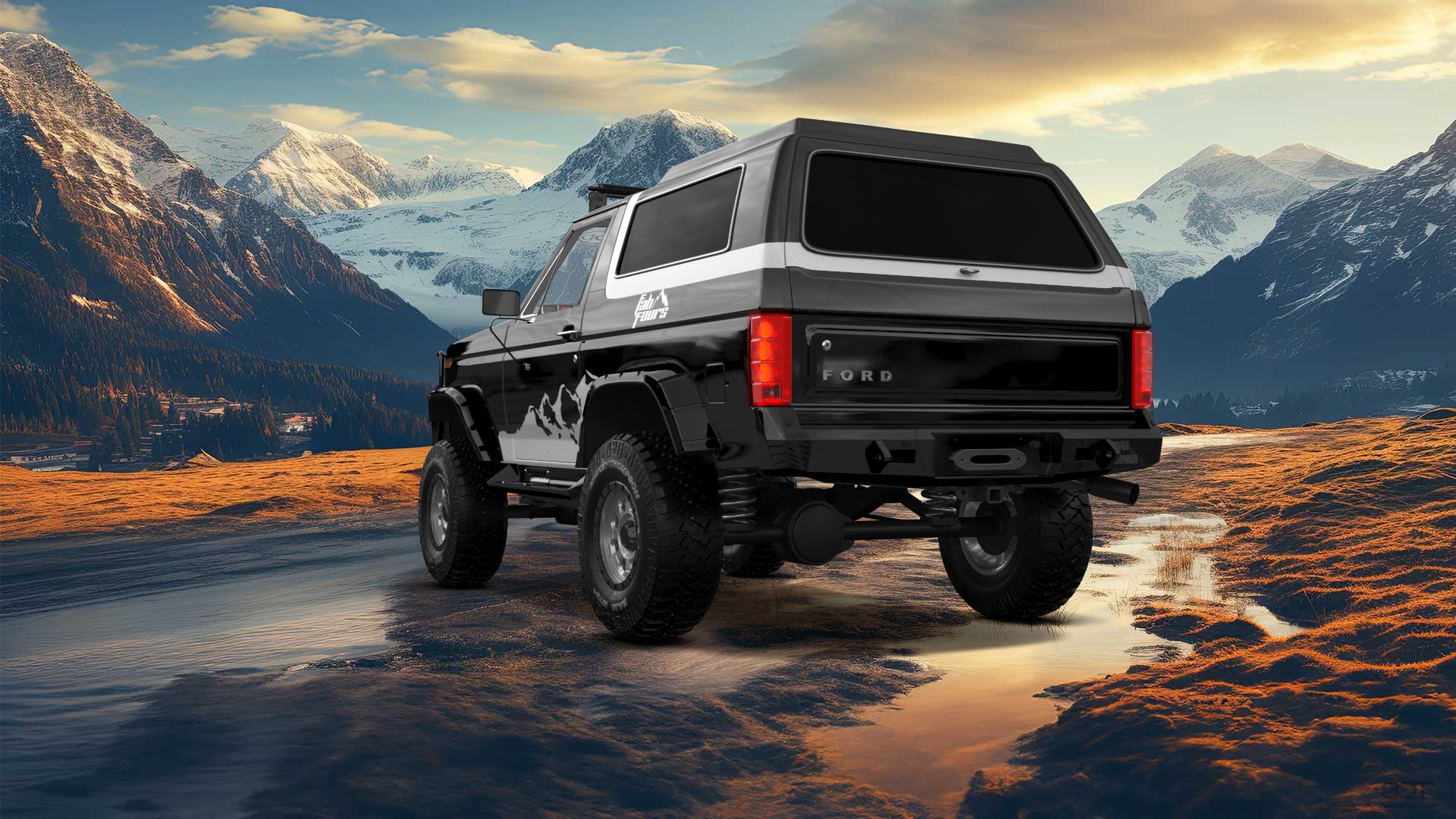 Ford Bronco 3 Door SUV 1980 tuning