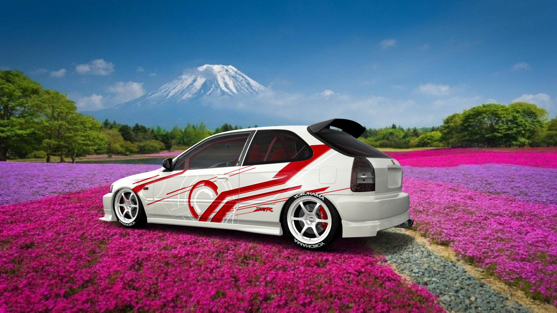 Honda Civic 3 Door Hatchback 1997 Images