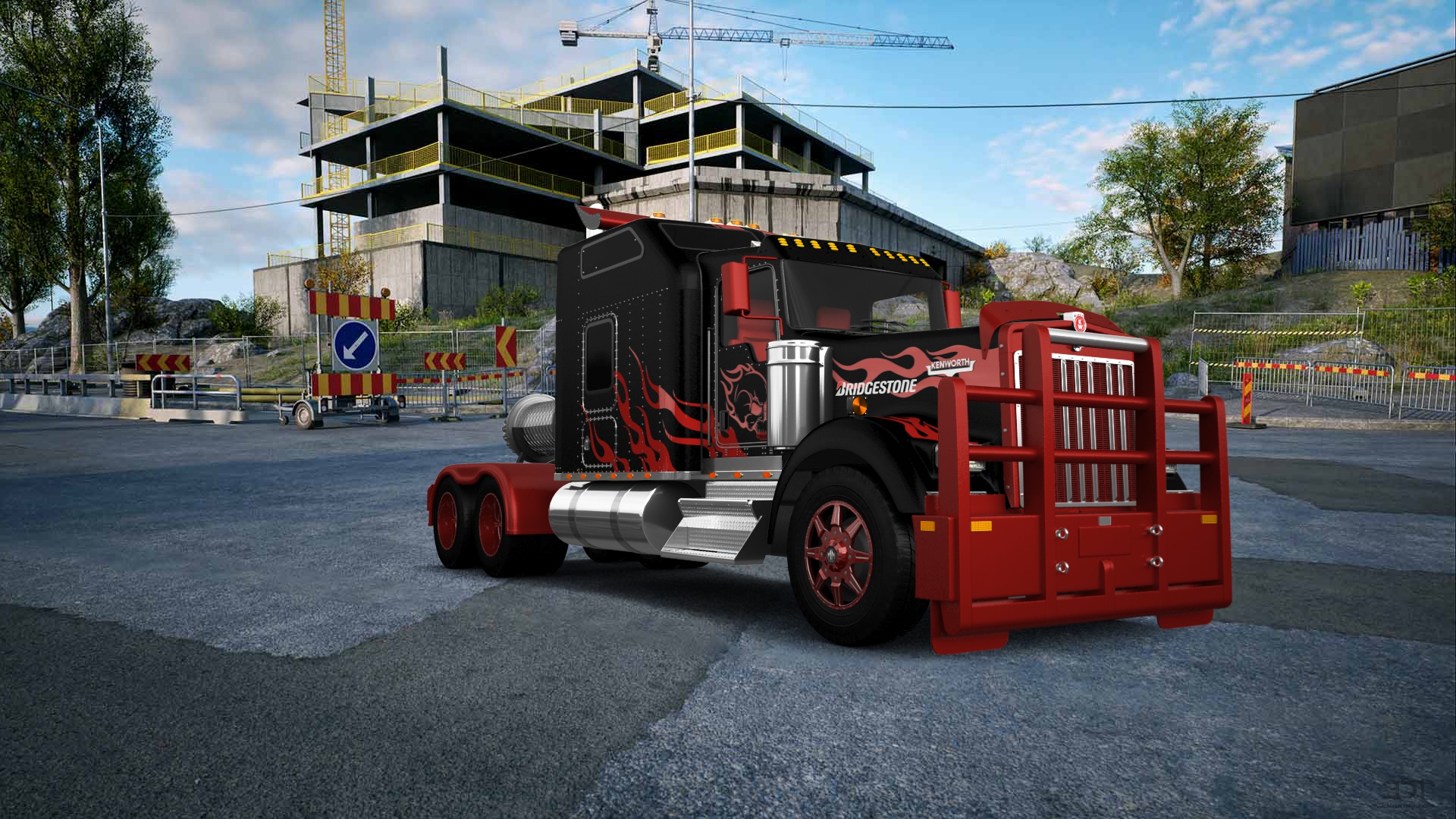 Kenworth W900 Sleeper Cab Truck 2015 tuning