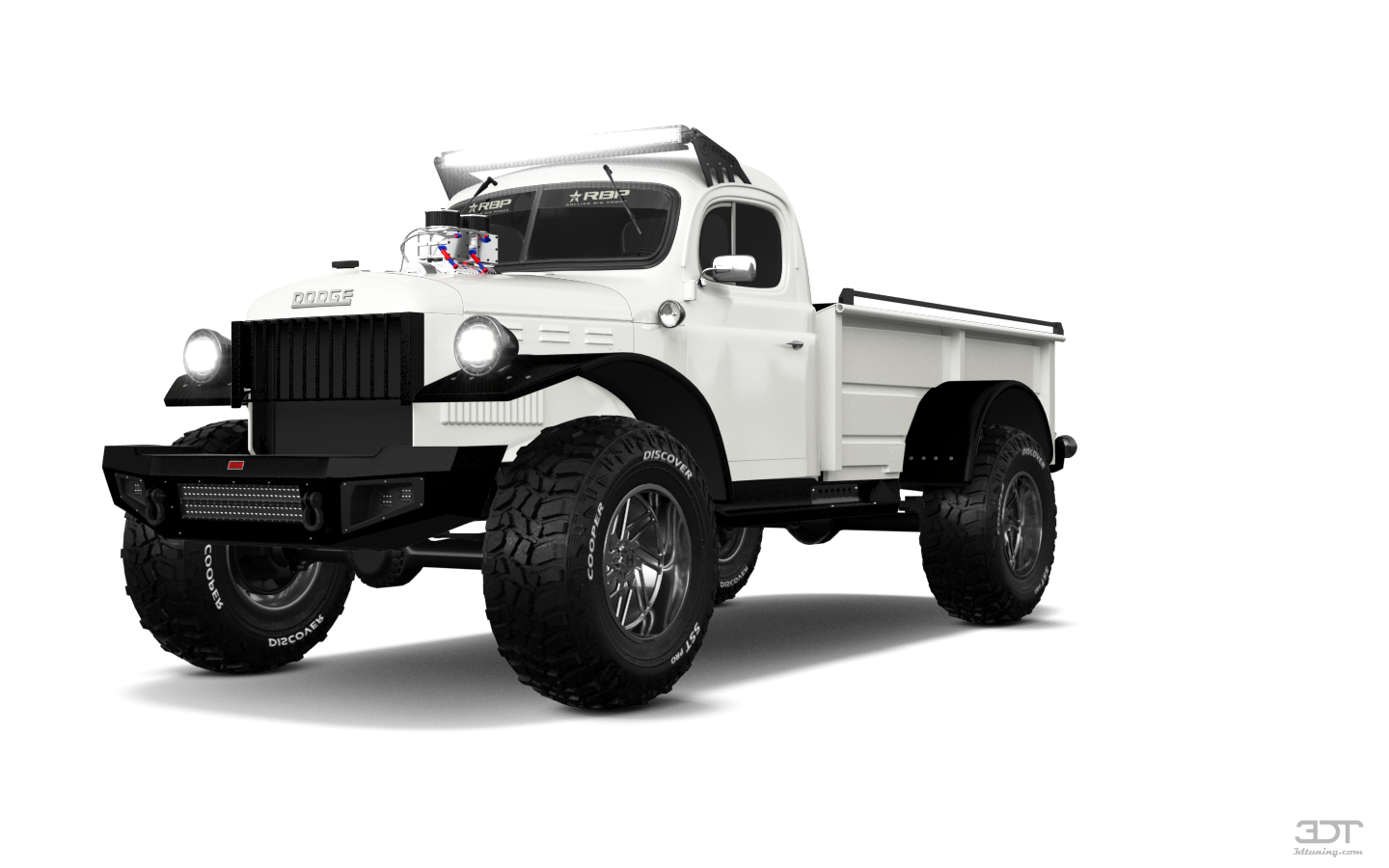 Dodge Power Wagon 2 Door pickup truck 1947