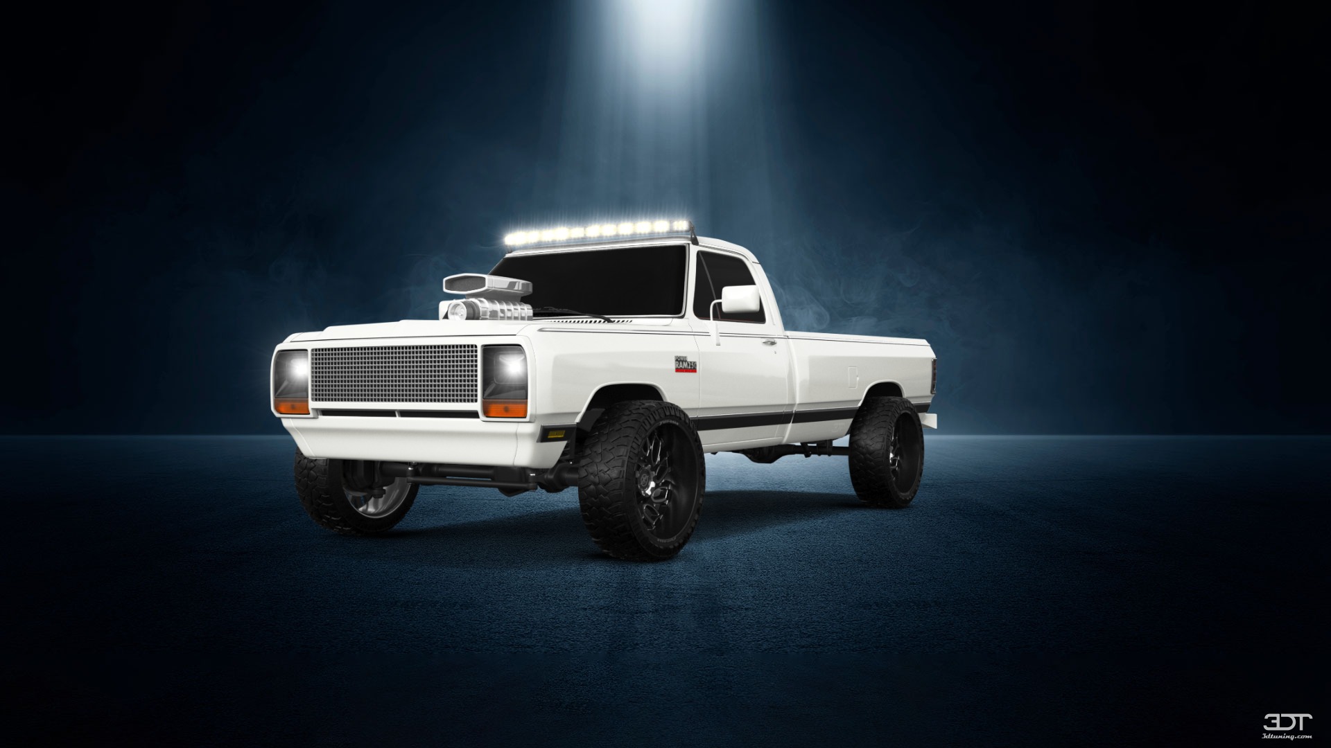 Dodge Ram 250 Regular Cab 2 Door pickup truck 1983 tuning