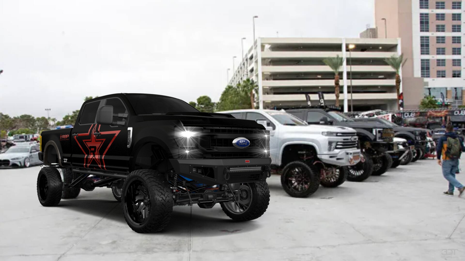 Ford F-250 4 Door pickup truck 2021 画像