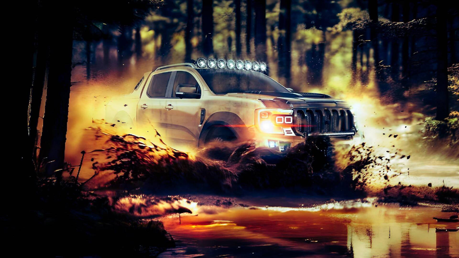 Ford Ranger 4 Door pickup truck 2022