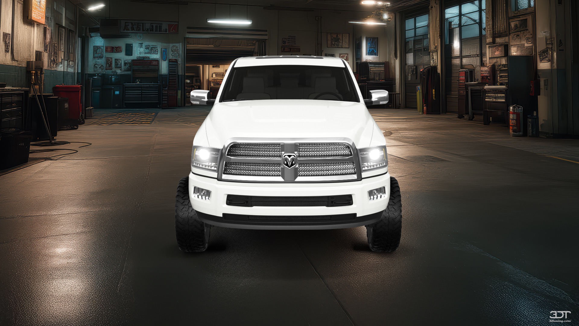 Dodge Ram 2500 Mega Cab 6.4 ft box 4 Door pickup truck 2010 tuning