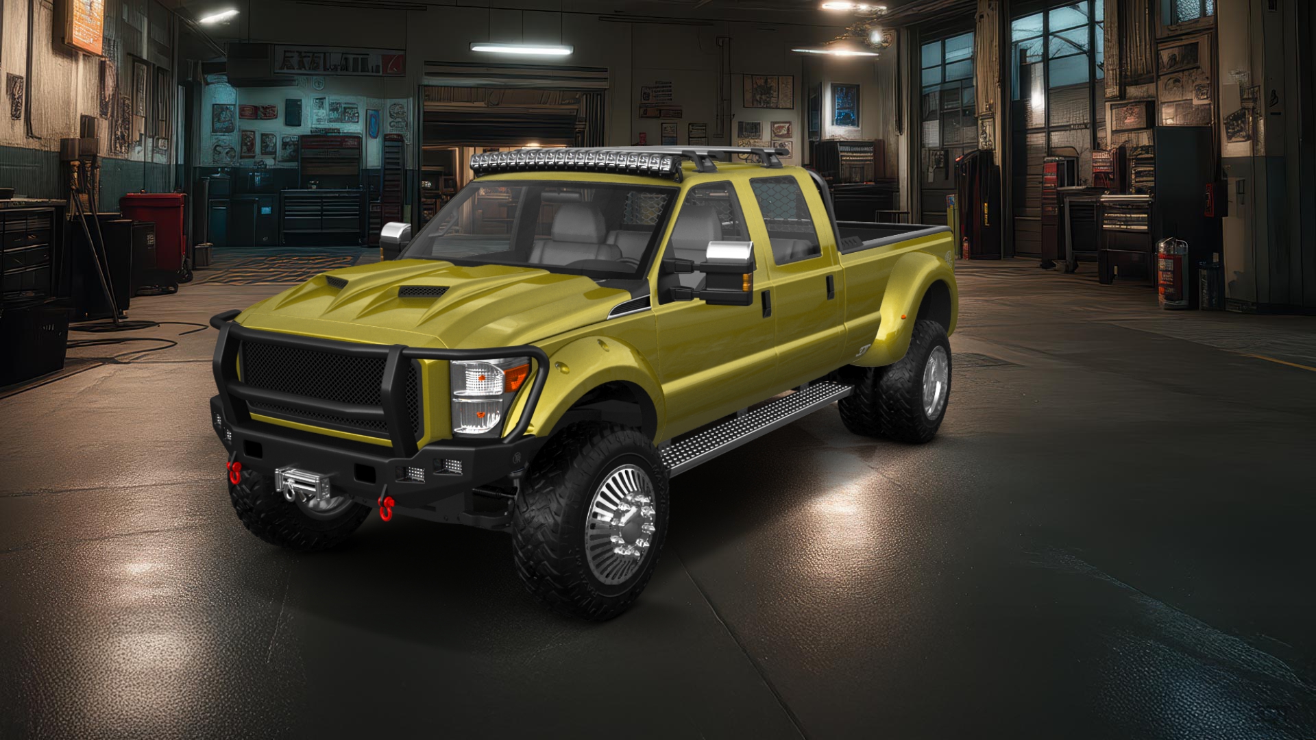 Ford F-350 DRW 4 Door pickup truck 2013 tuning