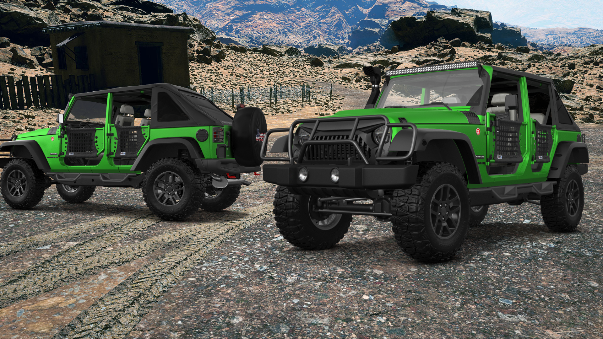 Jeep Wrangler Unlimited JK Rubicon Recon 4 Door SUV 2017 tuning