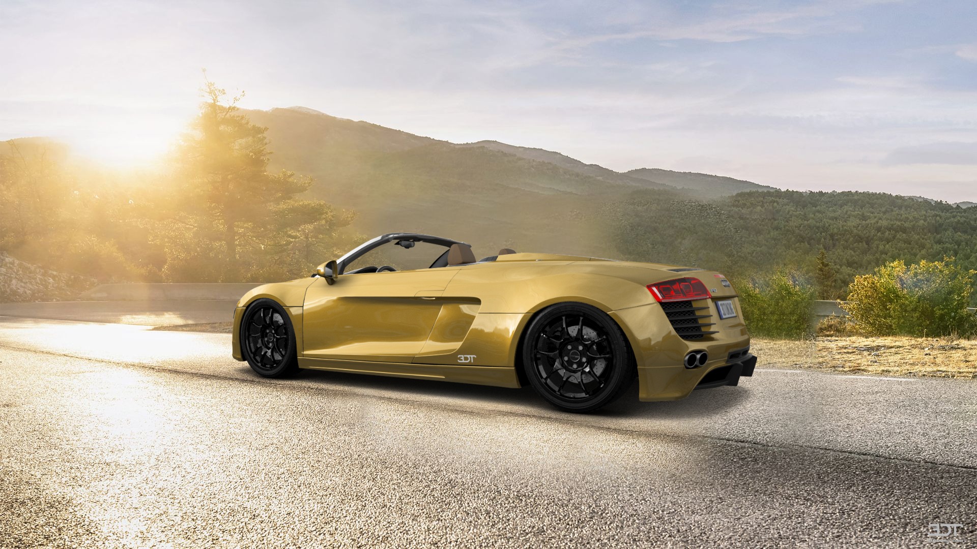 Audi R8 Spyder 2 Door Convertible 2008 Images