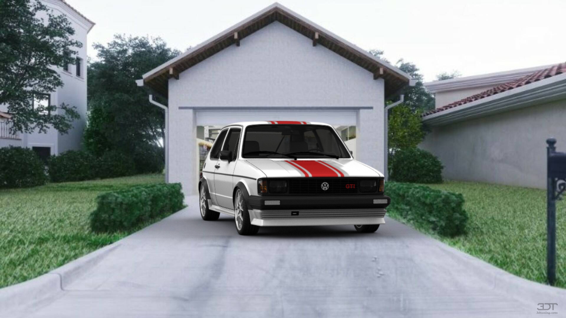 Volkswagen Rabbit GTI Mk1 3 Door Hatchback 1984 Images