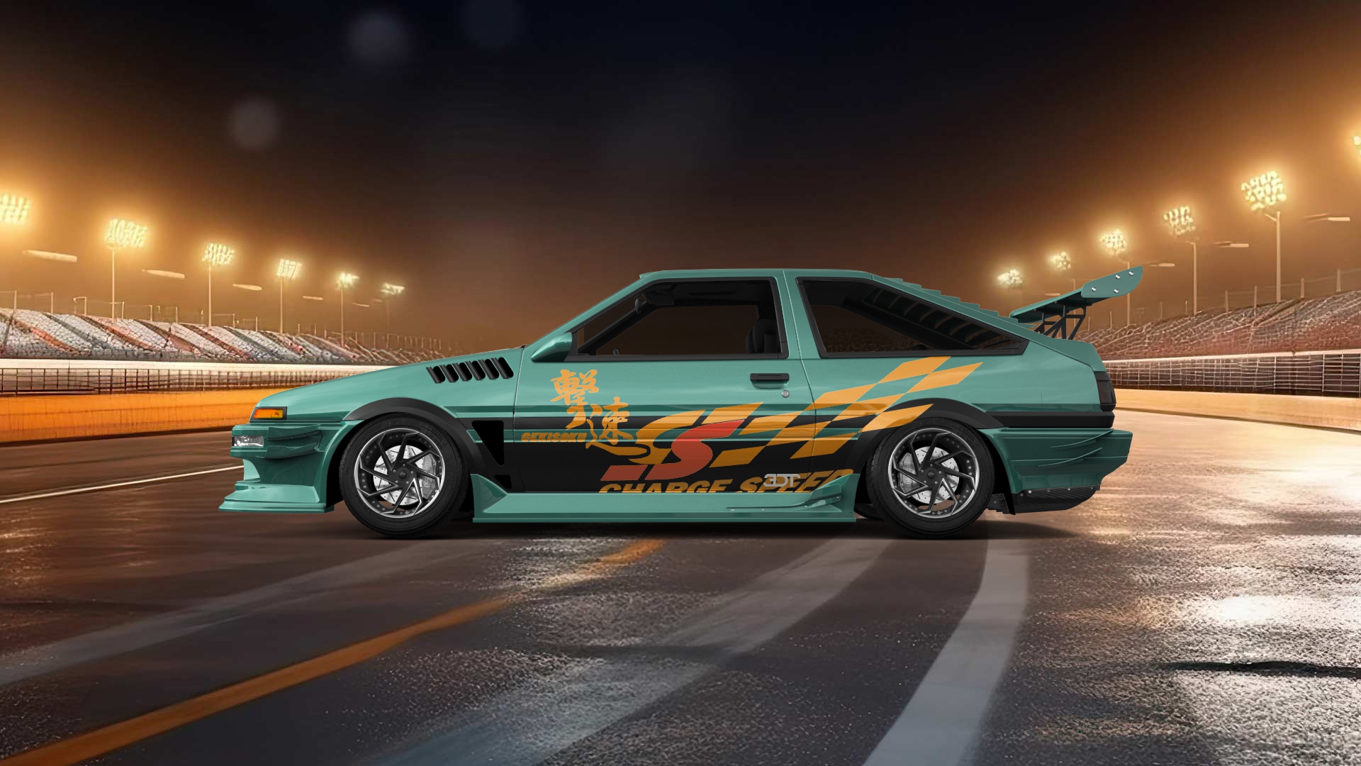 Toyota AE86 3 Door Hatchback 1985 tuning