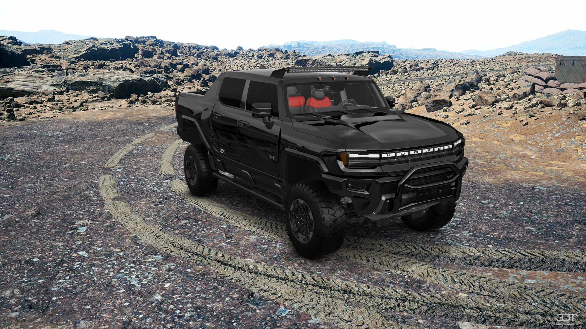 Tuning GMC Hummer EV 4 Door pickup truck 2021