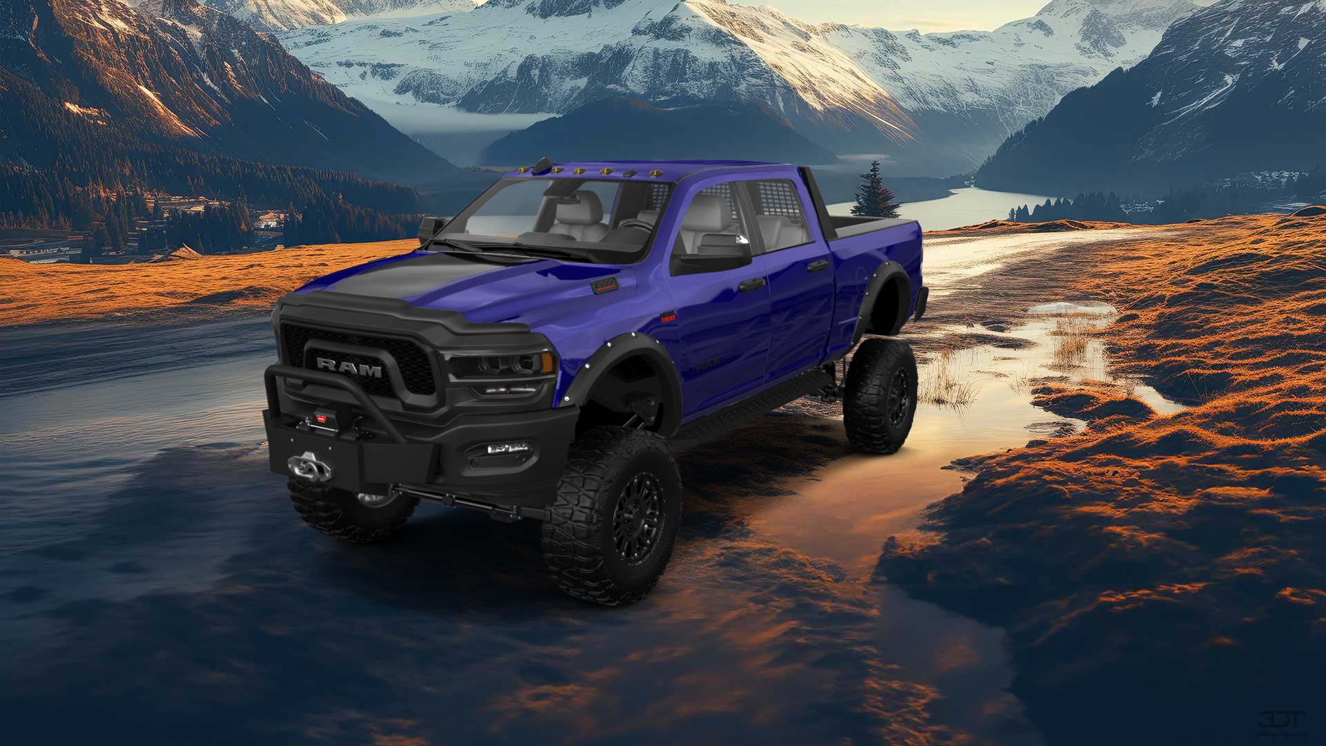Dodge Ram 2500 4 Door pickup truck 2020 tuning