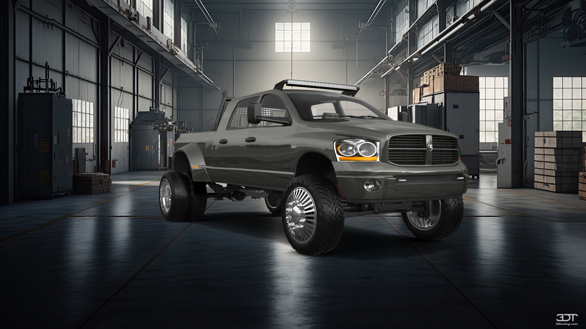 Dodge Ram 3500 Dually 4 Door pickup truck 2007